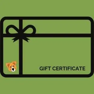 Golden Dog Gift Certificate