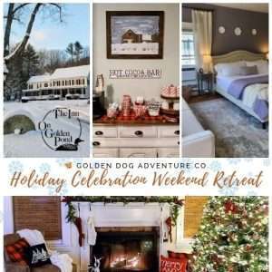 Holiday Celebration Weekend Retreat at Inn on Golden Pond - 2nd deposit due