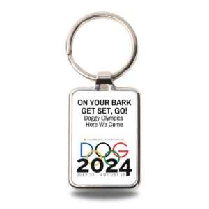 2024 Summer Doggy Olympics Keychain