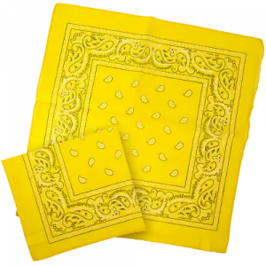 Yellow Bandannas